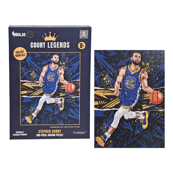 NBA Court Legends Jigsaw Puzzle – Stephen Curry for wholesale by Brand Partners Group