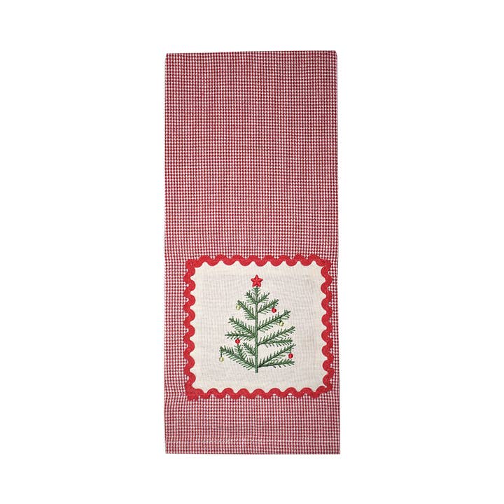 Michaelian Home/India Overseas Traders, Inc. - Wholesale Tea towel - Christmas Tree Kitchen Towel1