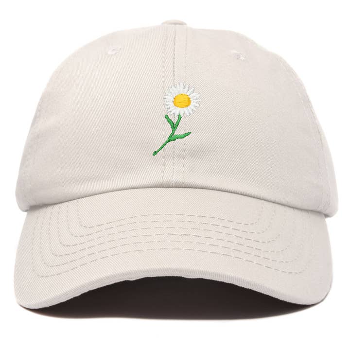 Dalix - Vendita all'ingrosso Cappellino da baseball - Donna - Dalix - Berretto da baseball da donna, motivo: margherite6