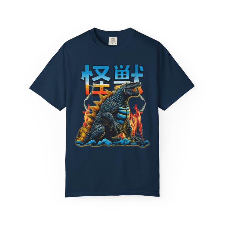 KILLER RETRO - Wholesale T-shirt (graphic) – unisex - Vintage Kaiju Japanese Monster Unisex Tee | Japanese Anime Shirt,6