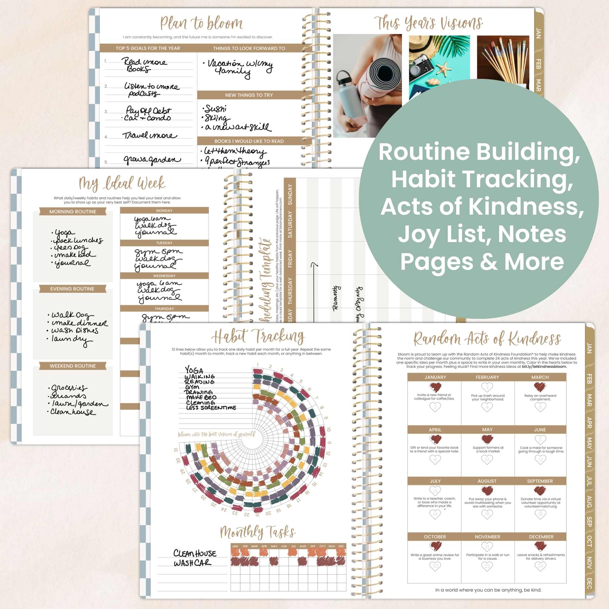 bloom daily planners - Wholesale Planner - 2026 Soft Cover Planner - 8.5" x 11" size25