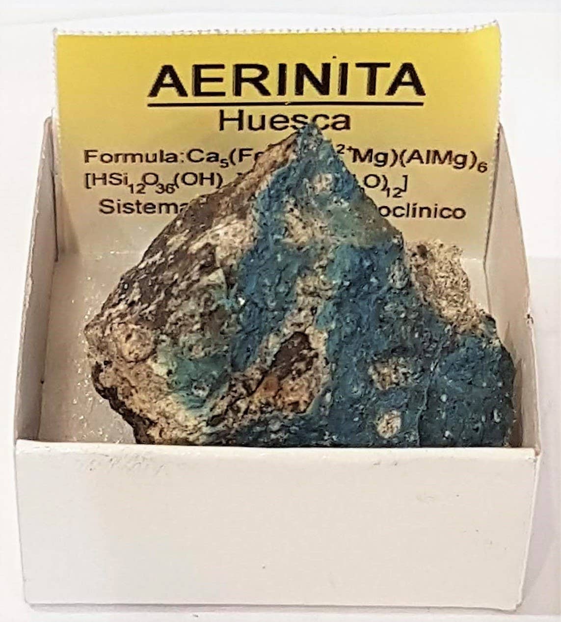 El Alquimista - Wholesale Spiritual Stone/Crystal - Aerinite (Huesca) Raw stone, 3cm x 3cm