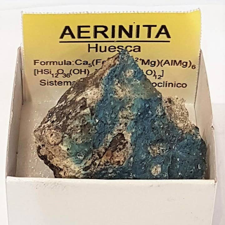 El Alquimista - Venta al por mayor Piedras/cristales espirituales - Aerinita (Huesca) Piedra en bruto, 3cm x 3cm