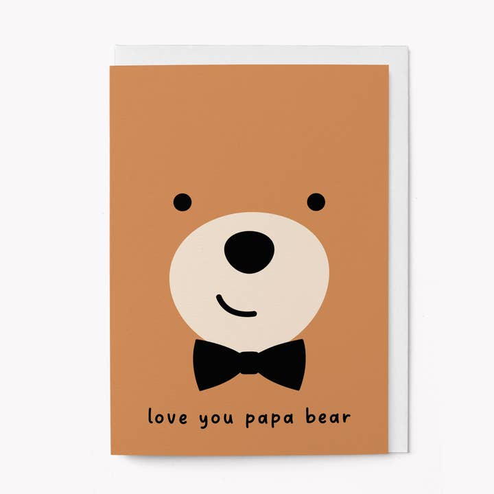 Papa bear - Father's Day Greeting Card for wholesale by Graphic Factory