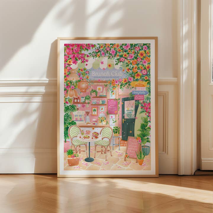 Simply, Katy – wholesale Art print – Brunch Club 2