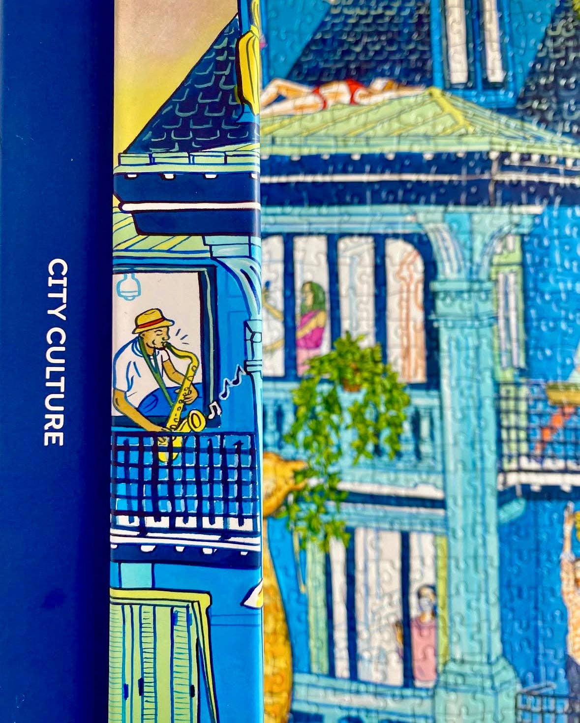 Mango Puzzles - Wholesale Puzzle - Adult - City Culture | 1000-piece Puzzle for Adults | Artwork by Jules Monson4