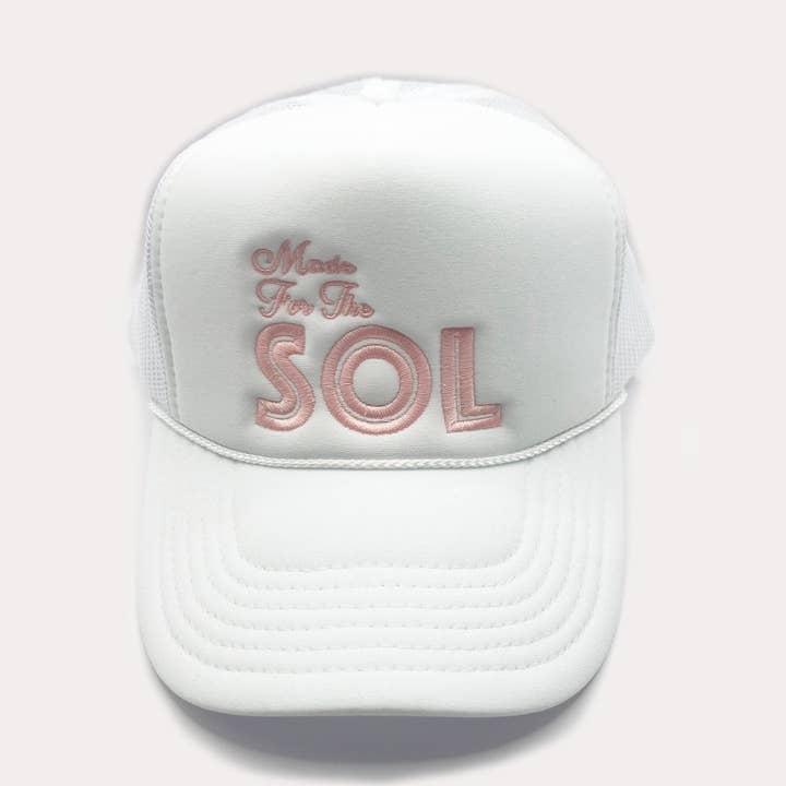 Made For The SOL-COLOR LILY Embroidered Hat for wholesale by Moliko LLC.