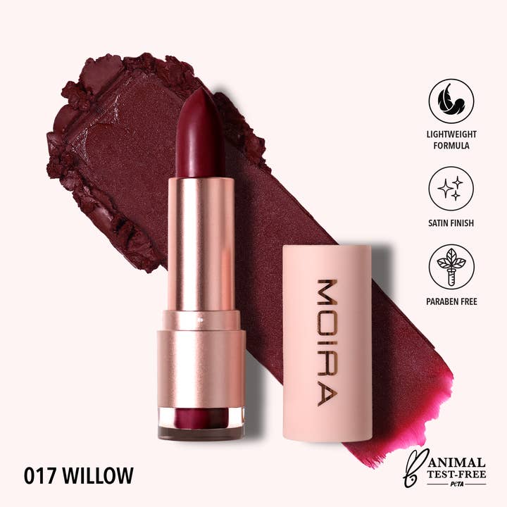 Moira Cosmetics - Wholesale Lipstick - Lip Goddess Lipstick (017, Willow)
