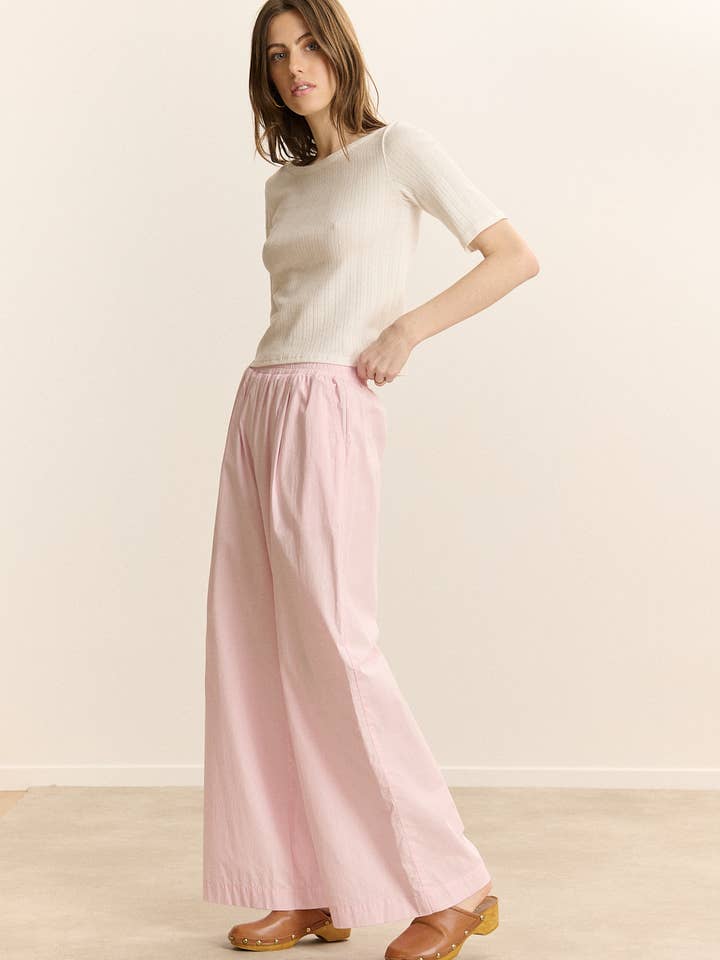 Elasticated wide-leg pants - COLAS for wholesale by Garance Paris