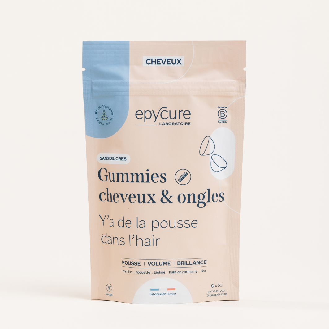 Epycure - Wholesale Oral Supplement/Vitamin - HAIR GUMMIES - 1 MONTH CURE - 2 Gummies/Day1