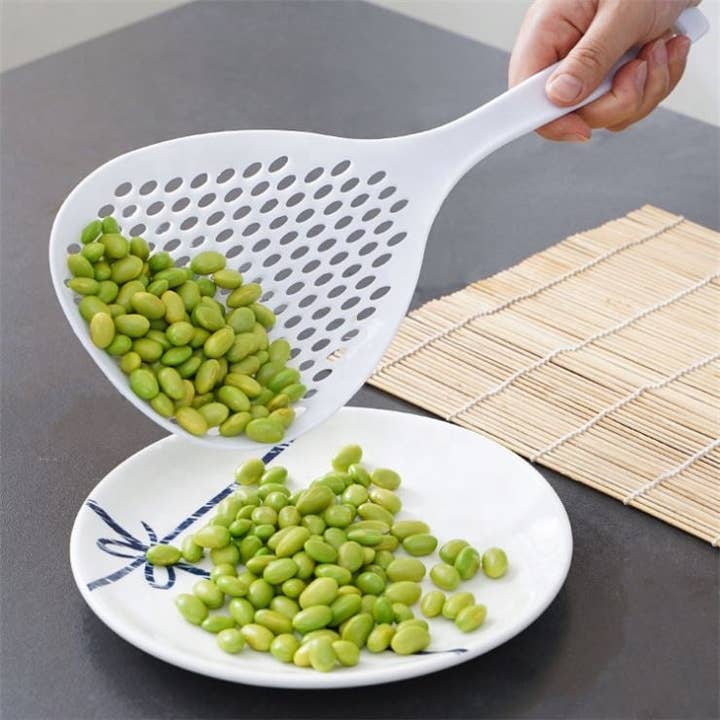 VIGOR - Wholesale Kitchen tool/gadget - Food Strainer Scoop Colanders Slotted Pasta Spoon9