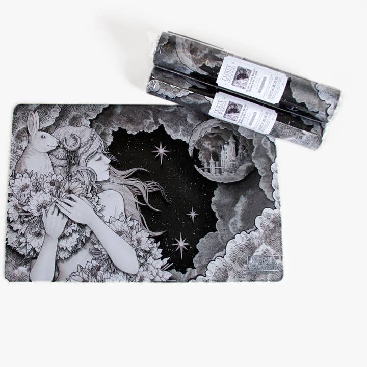 "Queen of Night" Playmats for wholesale by Daria Aksenova