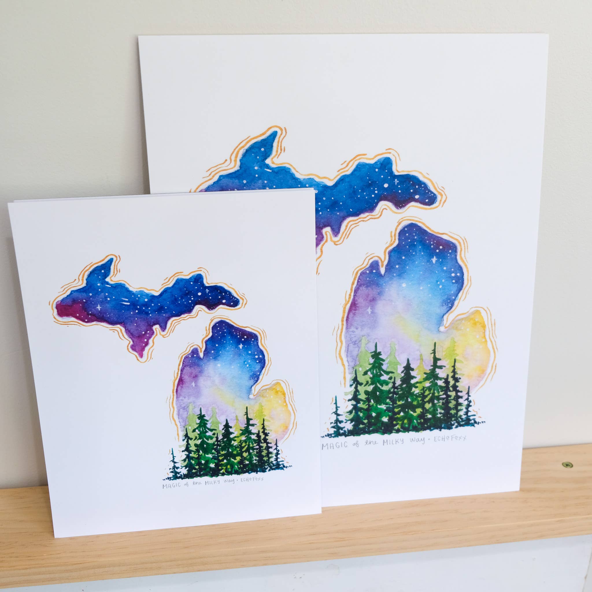 Echo Foxx - Wholesale Art Print - Magic of the Milky Way Michigan Print1