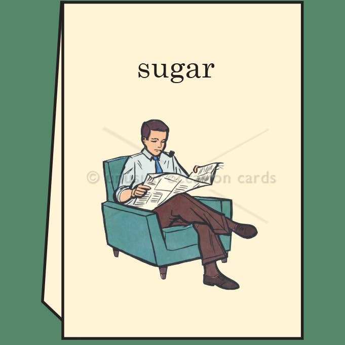 Sukker Far for engroshandel hos Unusual Occasion Cards