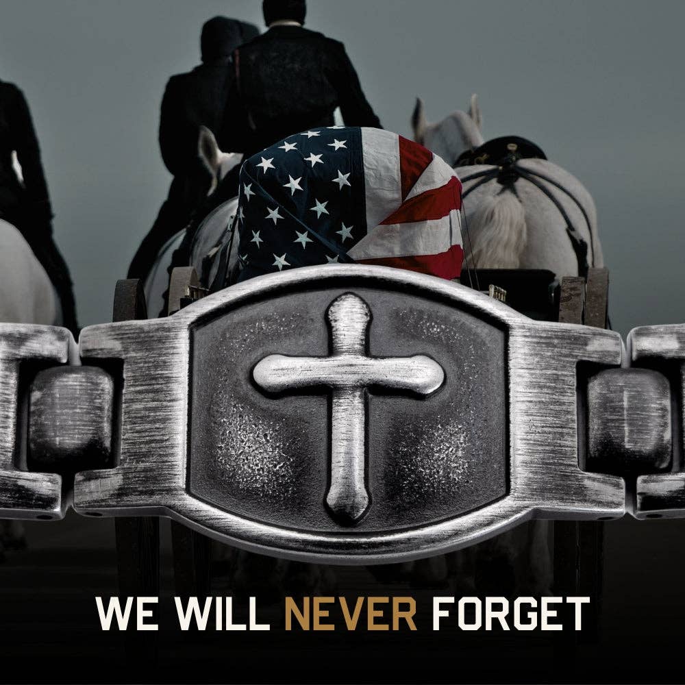 The Hero Company - Wholesale Bangle Bracelet - The Hero Company - 'For The Fallen' Arlington Magnetic Bracelet: Helps Pair Veterans With A Service Dog Or Shelter Dog - Faire4