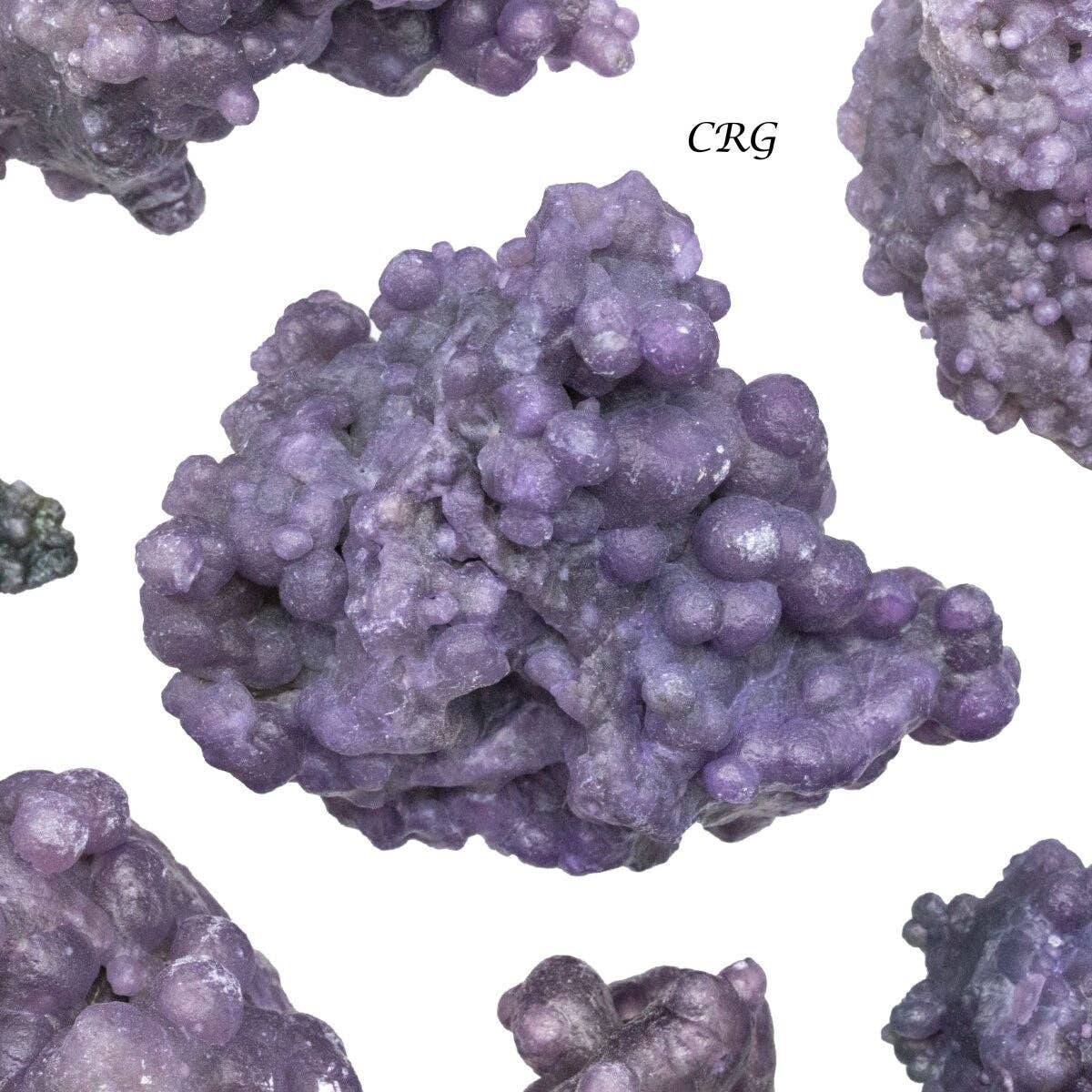 Crystal River Gems LLC - Wholesale Spiritual Stone/Crystal - Grape Agate A-Grade Clusters Size 2 to 5 Inches Bulk Wholesale Lot Crystal Minerals1