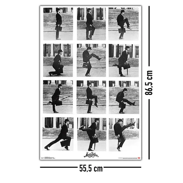 Close Up GmbH – Großhandel Poster – Monty Python Silly Walks Poster 86,5 x 55,5 cm3