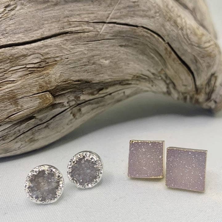 jools & joplin - Wholesale Stud/Post Earrings - Honey Dipped Studs