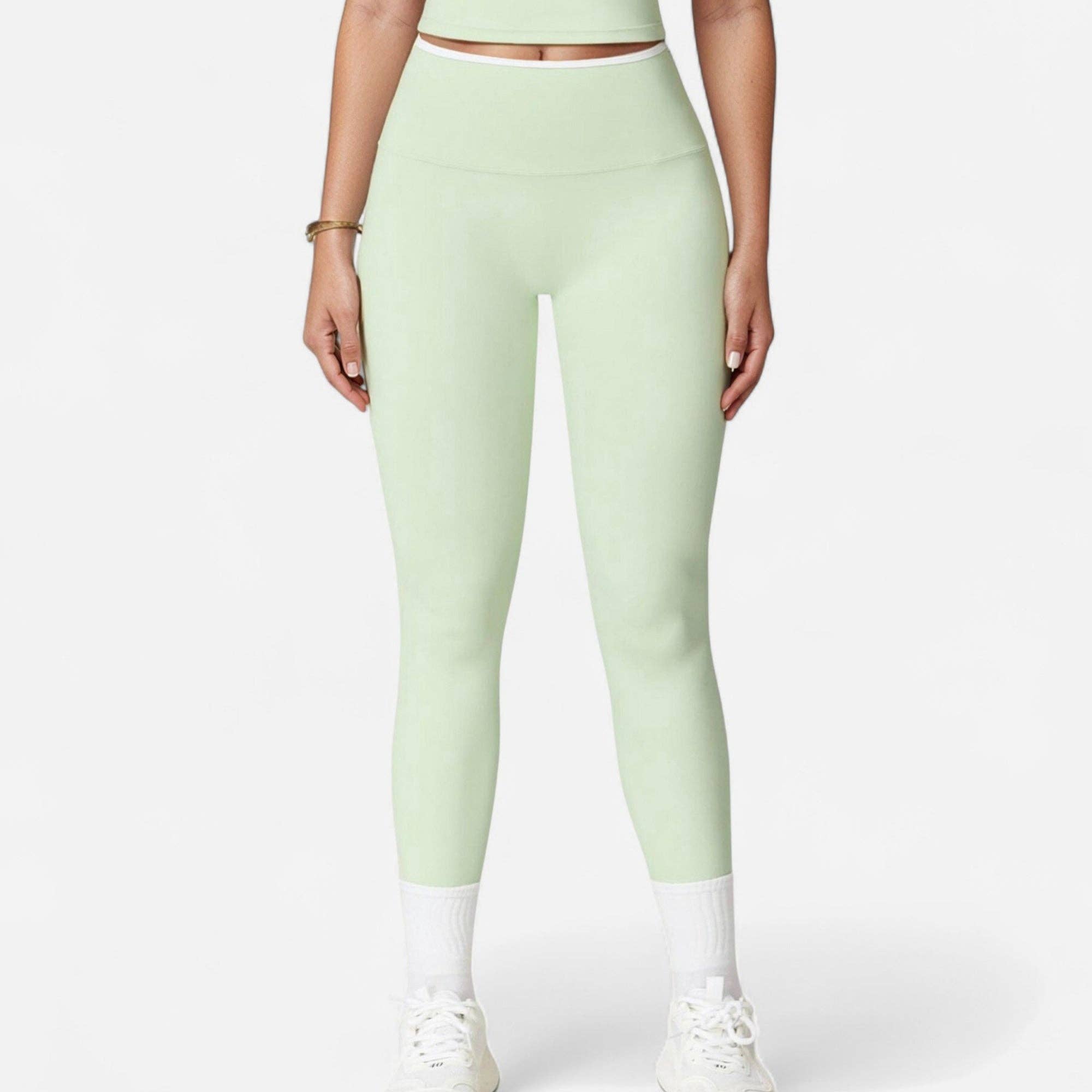 Active by Anna-Kaci - Wholesale Athletic/Lounge Leggings - Women's - High Waist Seamless Leggings with Tummy Control and Sculptin7