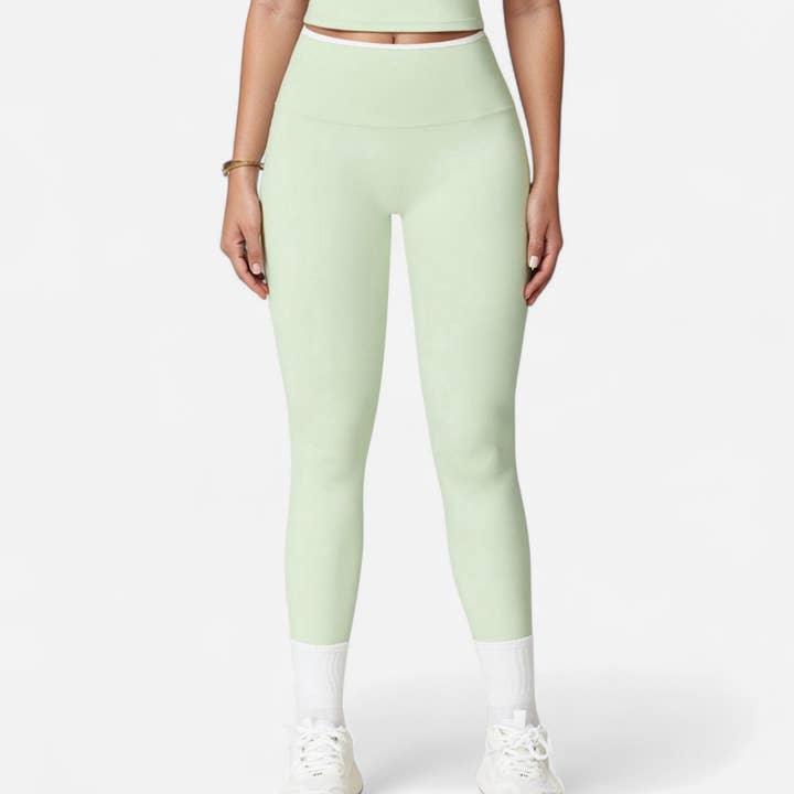 Active by Anna-Kaci - Wholesale Athletic/Lounge Leggings - Women's - High Waist Seamless Leggings with Tummy Control and Sculptin7