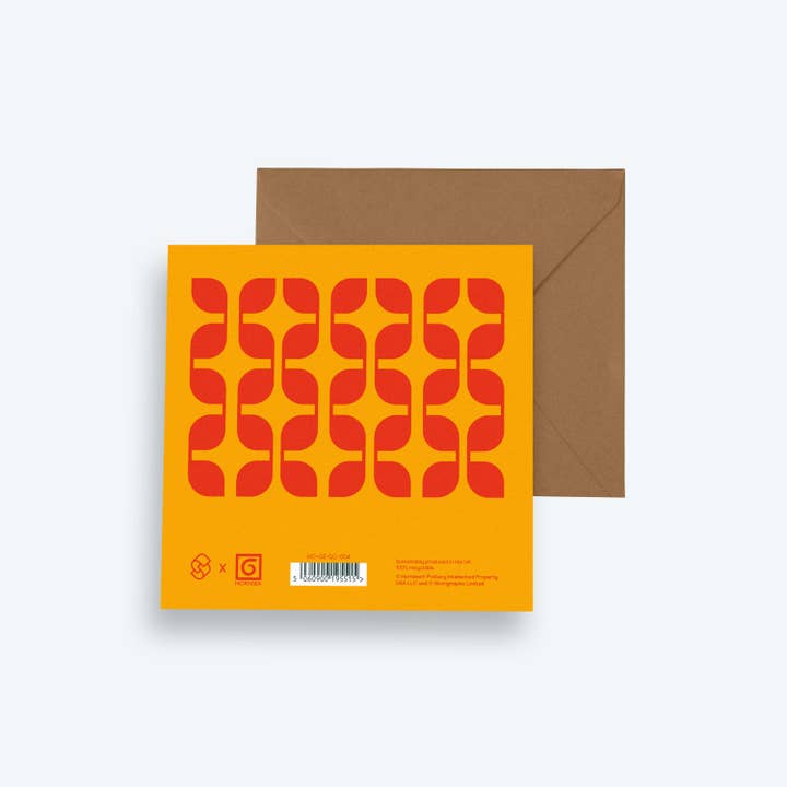 Storigraphic® - Wholesale Everyday greeting card - Geo Greeting Card — Storigraphic x Hornsea®1