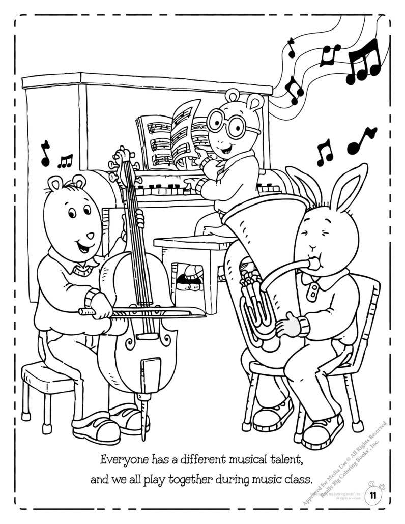 Really Big Coloring Books | ColoringBook.com - Wholesale Coloring Book - Kids & Baby - 12 Pack - Arthur® Coloring Book Official 8.5"x11" PBS KIDS®3