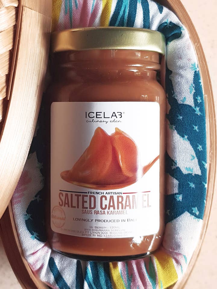 Spread de Caramelo Salgado, Cesta de Presente Gourmet por atacado de Icelab