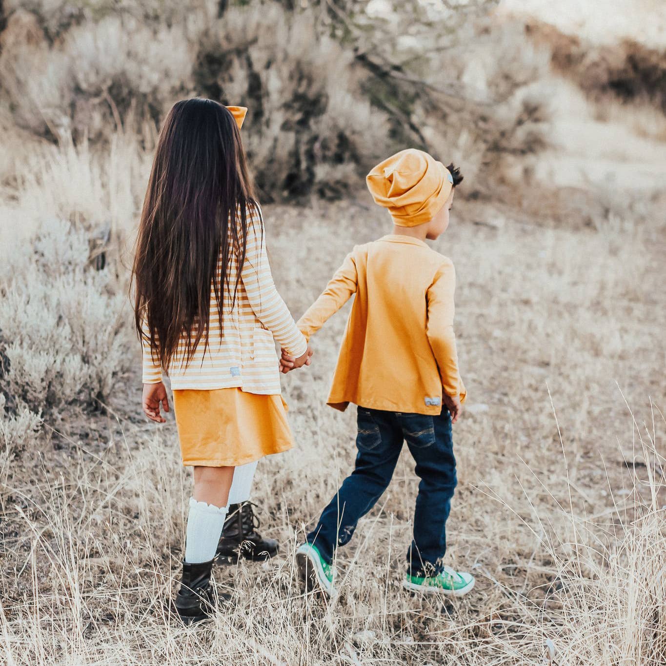 Navy Fields - Vente Cardigan – enfant - Cardigan moutarde1