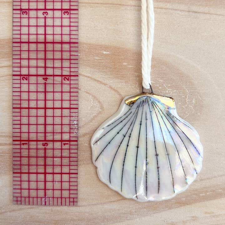 Petrichor + Gold – Conjunto de ornamentos por atacado – Conjunto de Ornamento Mini Shell1