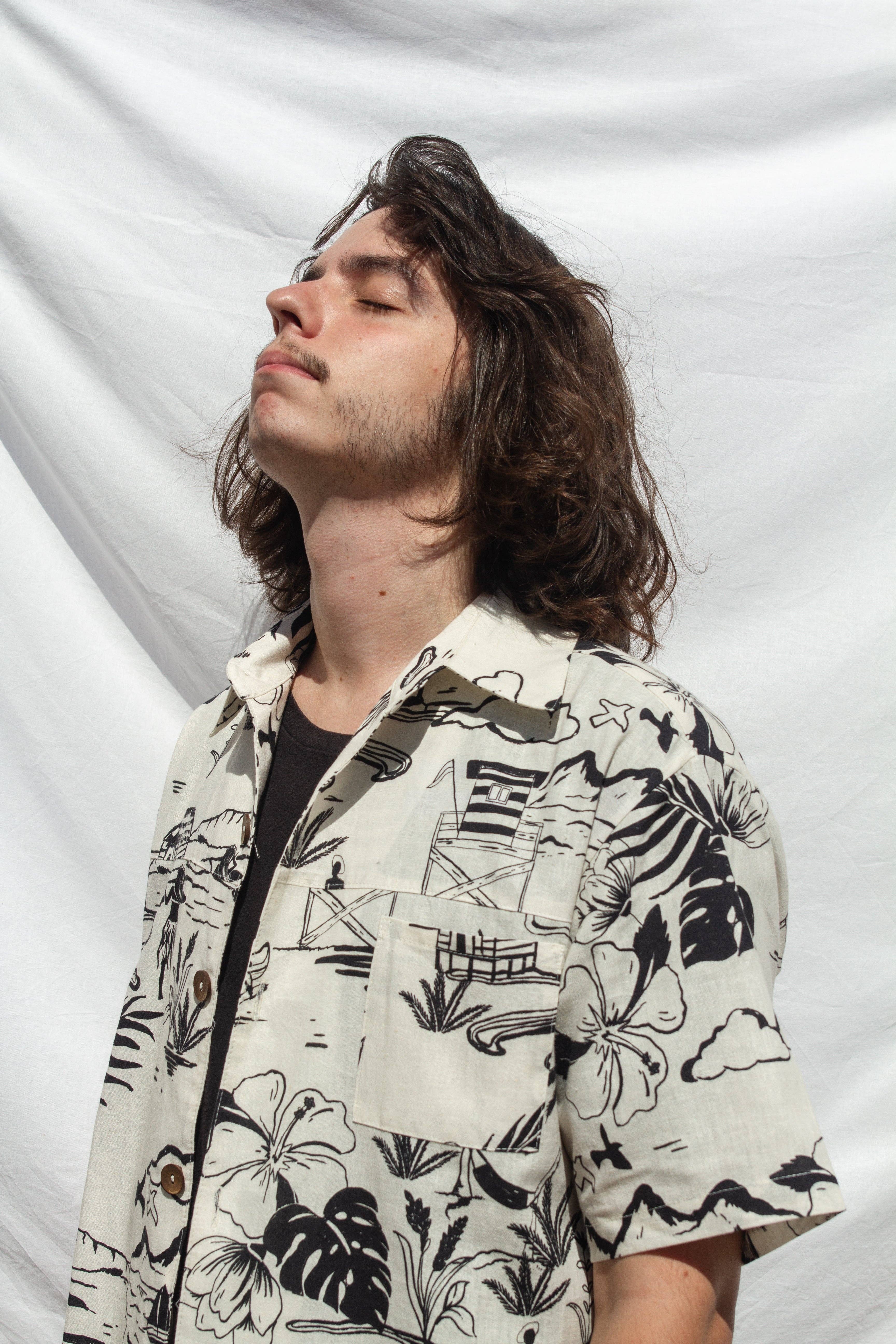 FUZZYEYE - Wholesale Button Down Shirt - Men's - SURFER JOE SHIRT5