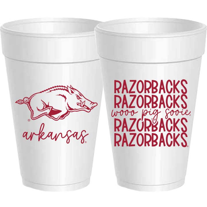 Arkansas - Razorback Mirror - 10 pack for wholesale by Sassy Cups