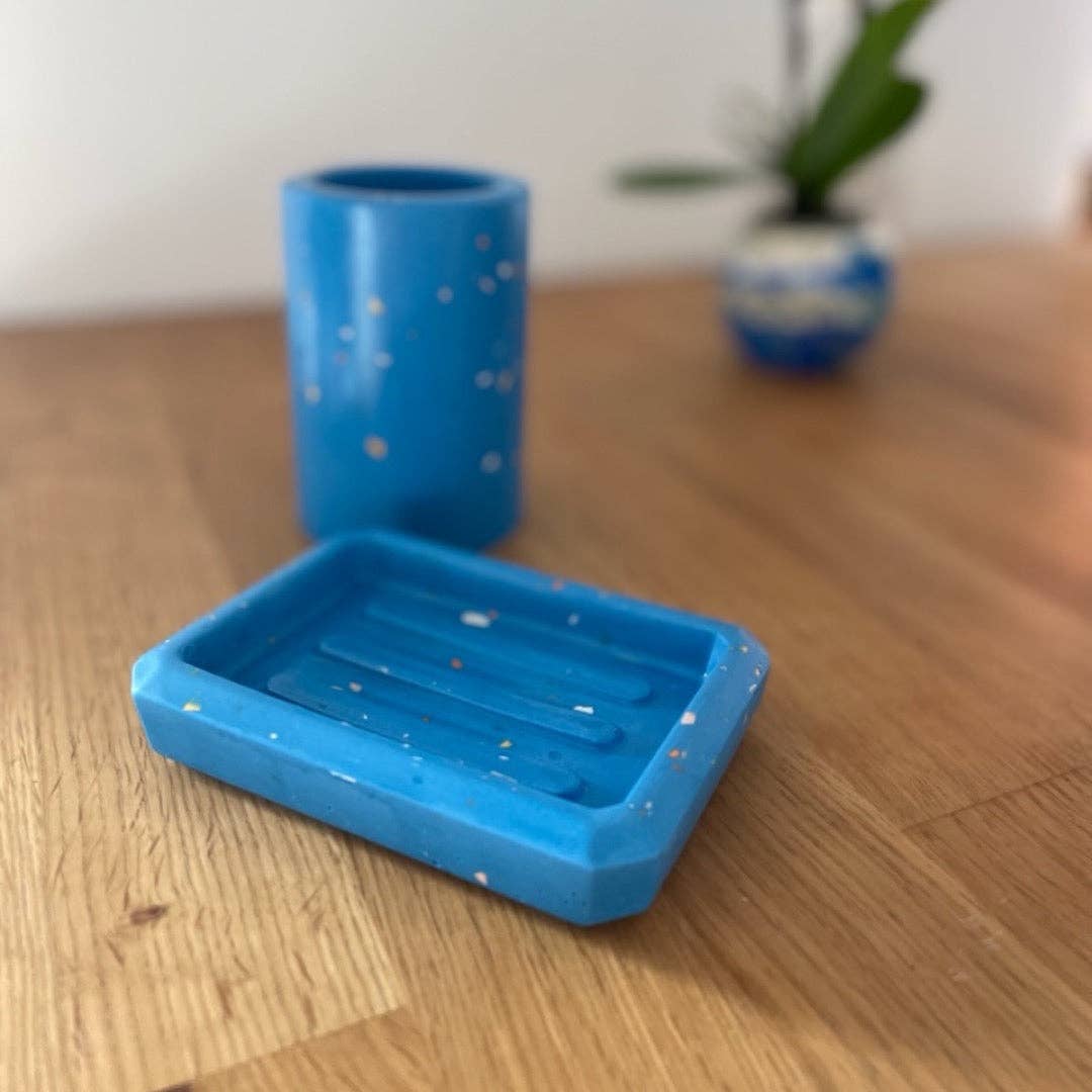 Kookie - Wholesale Bath Soap Dish - Bathroom Set - Soap Holder and Toothbrush Holder5