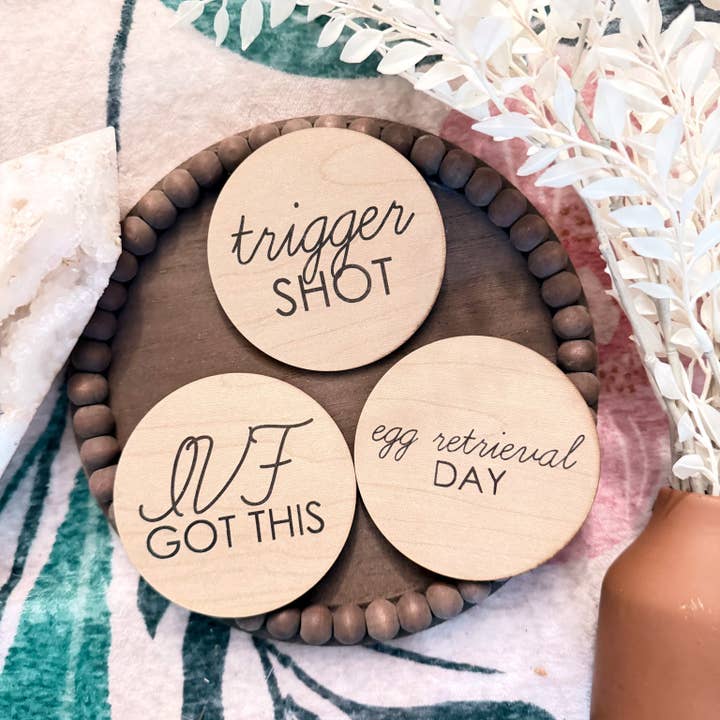 IVF Journey Milestone Card Set for wholesale by Luna + Mar Baby Co