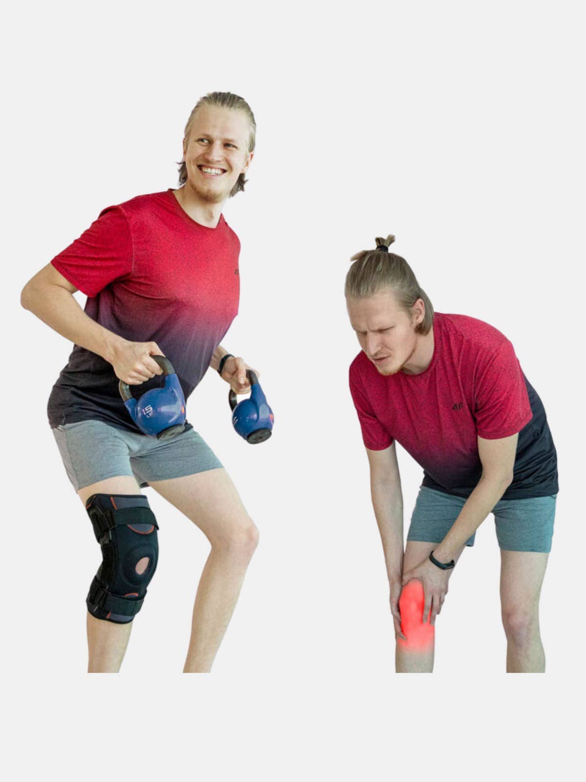 VIGOR - Wholesale Body Brace/Support - Neoprene Strong Support Sports Hinged Knee Pads Knee Brace(11