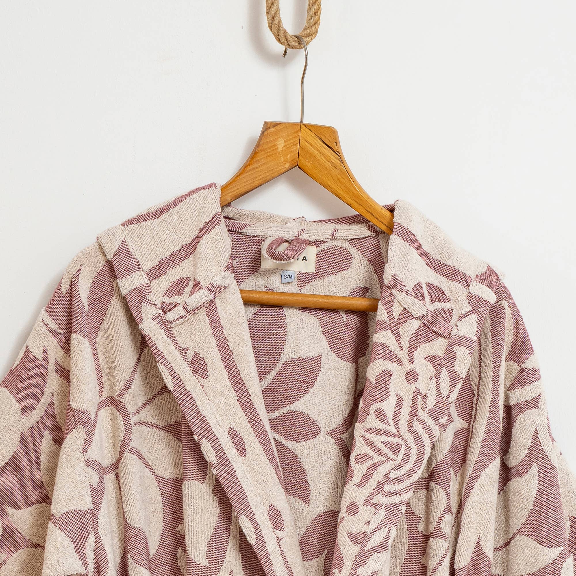 Kikoya - Wholesale Robe - Unisex - Raised Terry Bathrobe Turkish Cotton Light Weight Quick-dry 4