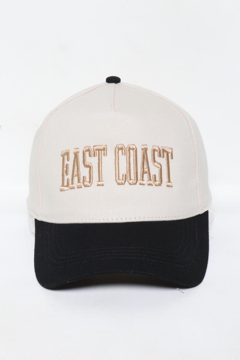 David And Young - Wholesale Baseball Cap - Unisex - EAST COAST embroidery 5 Panel Two Tone Cap5