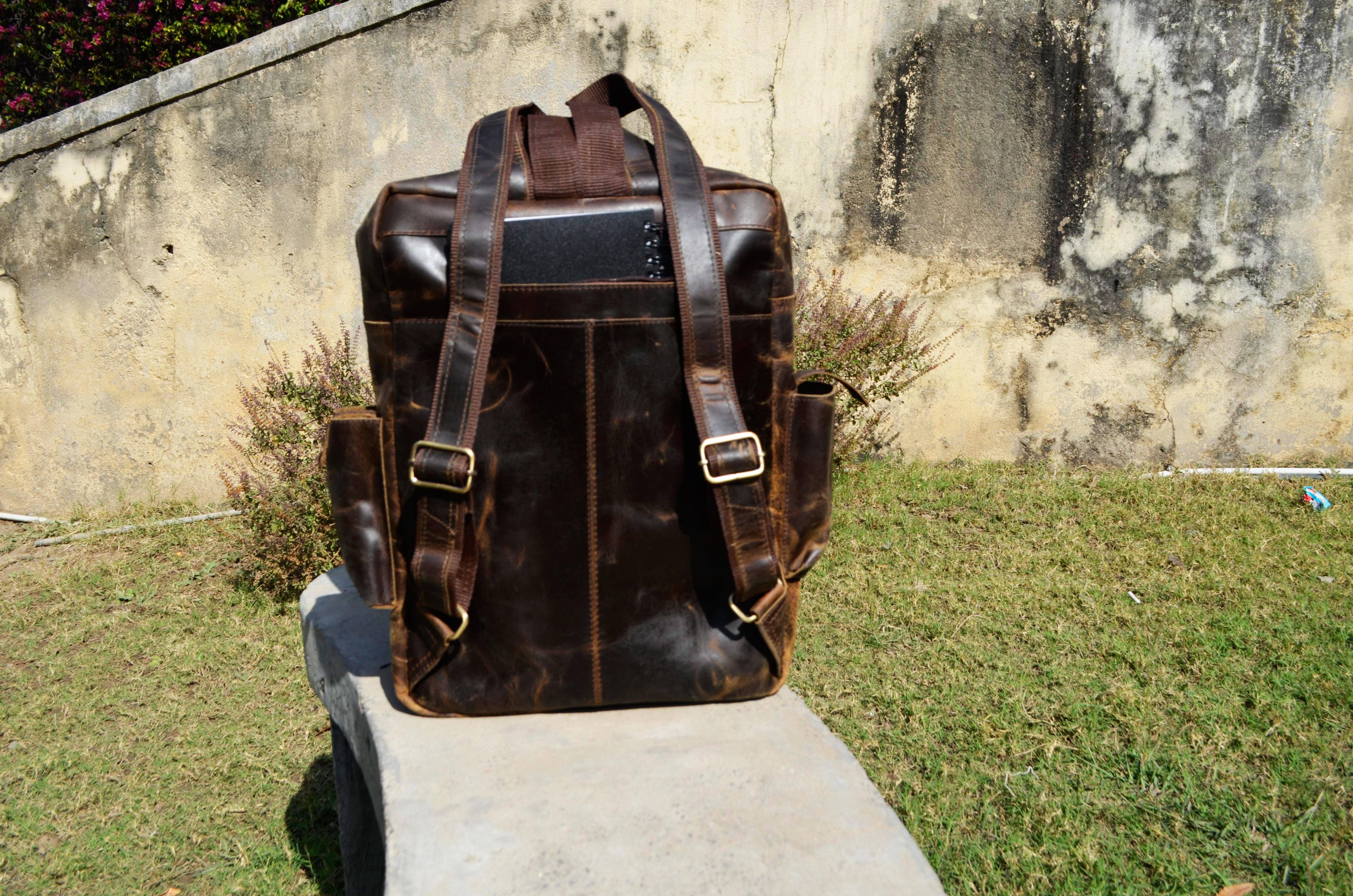 Billion Brothers - Wholesale Backpack - Unisex - Leather Backpack Rucksack Laptop Daypack Everyday Bag 4