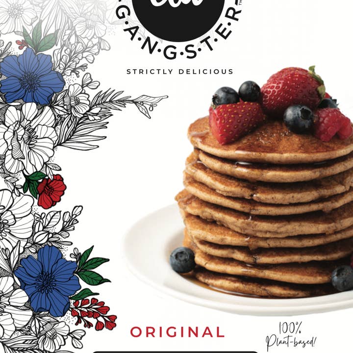 Eat Gangster – wholesale Pancake mix – NEW Vegan Pancake & Waffle Mix