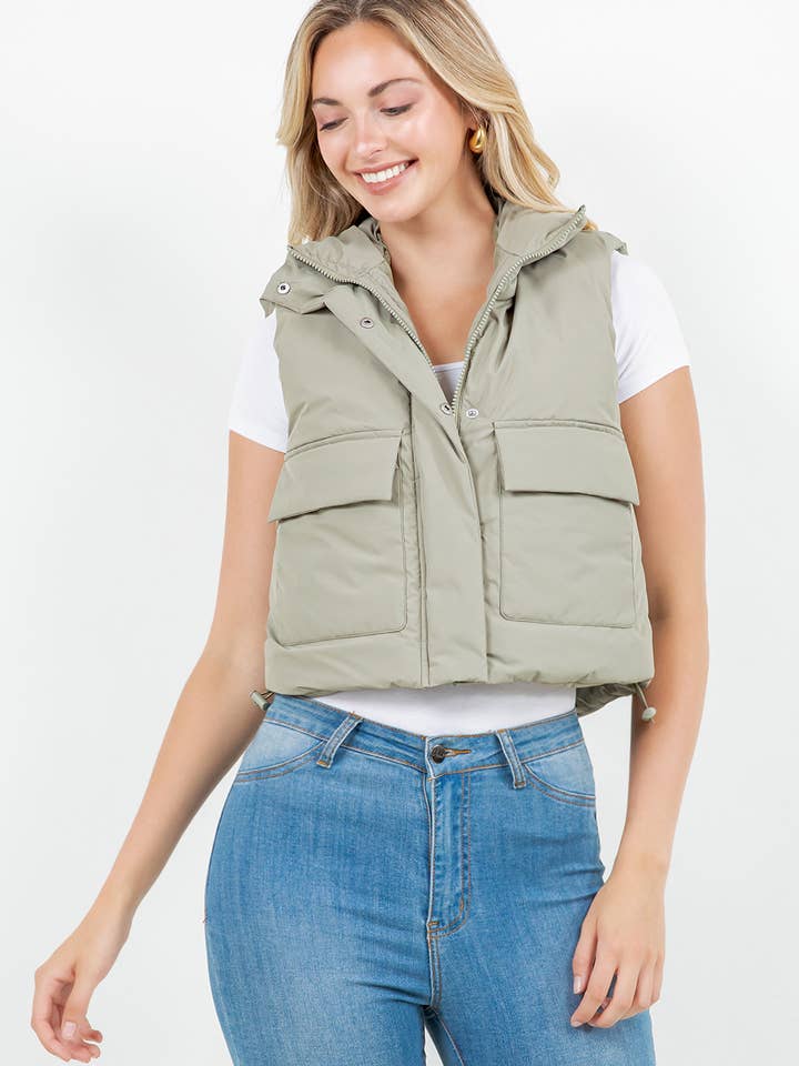 Nyttoväst med avskuren puffer-design för wholesale av Veracci