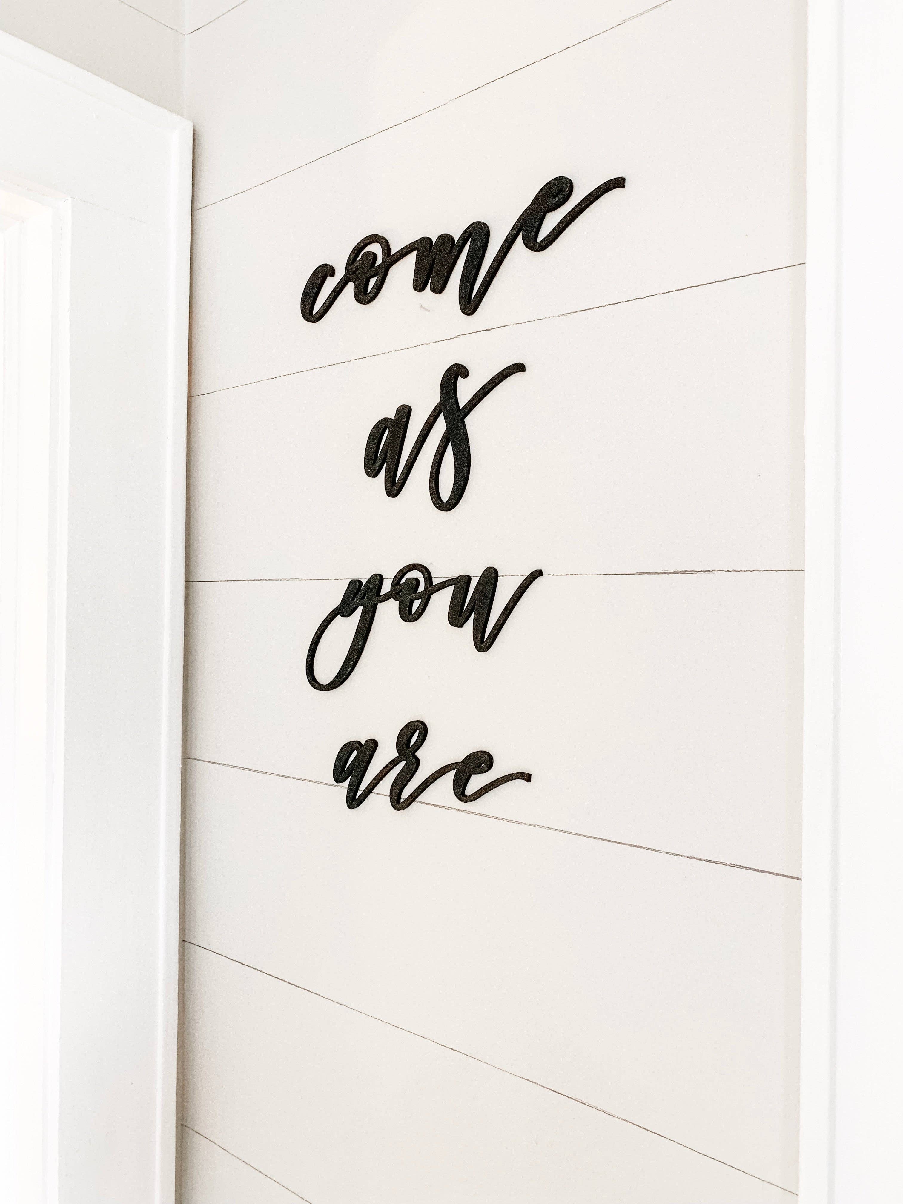 SBG Co. - Wholesale Sign - Come as you are3