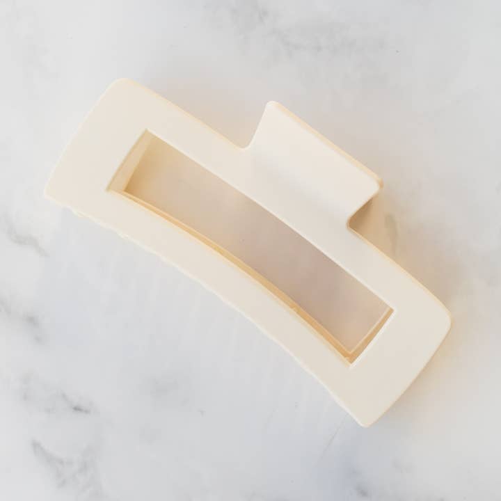 Tiepology - Wholesale Hair Clip - Women's - Jumbo Size 5 Inch Solid Long Square Hair Clip2