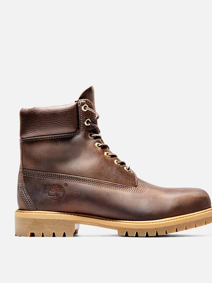 Timberland Premium 6-tums bruna stövletter TB127097214 för wholesale av CRUSH STORE