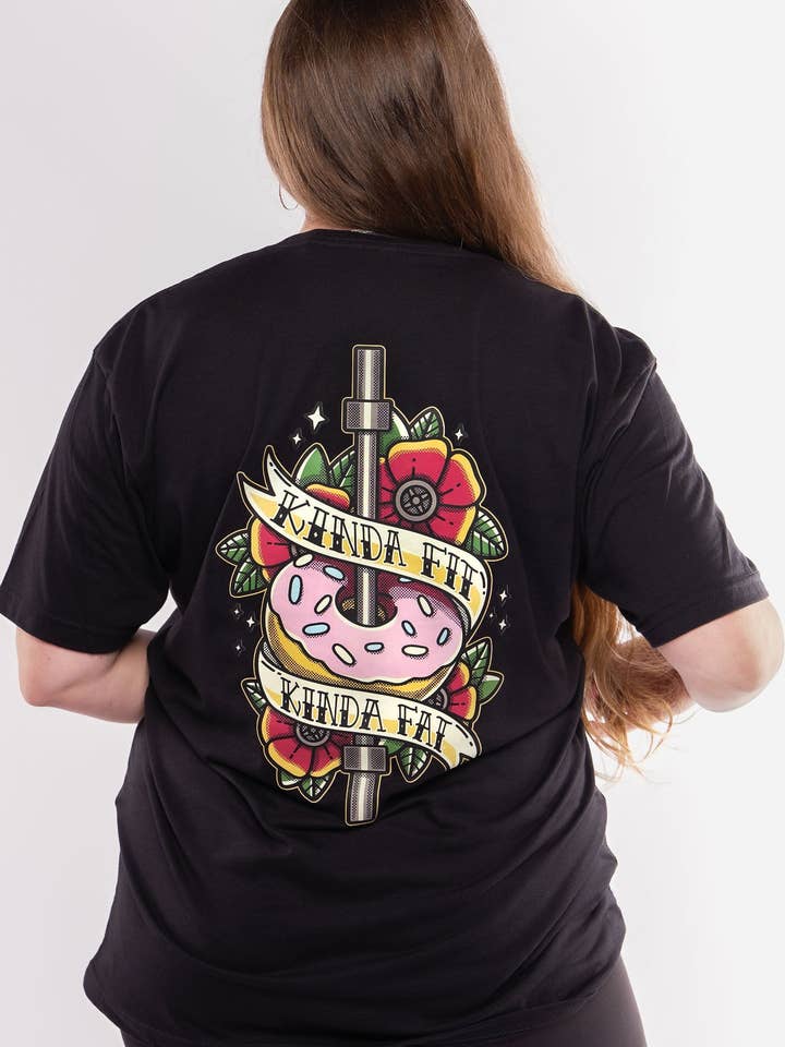 Maglietta Tradizionalmente Glassata Signature Blend per la vendita all'ingrosso da parte di Kinda Fit Kinda Fat