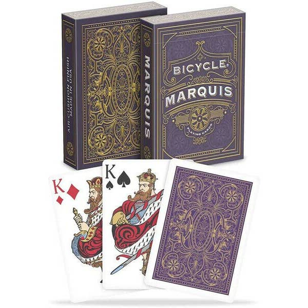 Cardshouse - Vendita all'ingrosso Carte da gioco - Carte da gioco Bicycle Marquis con design lussuoso e dettagli Art Deco1
