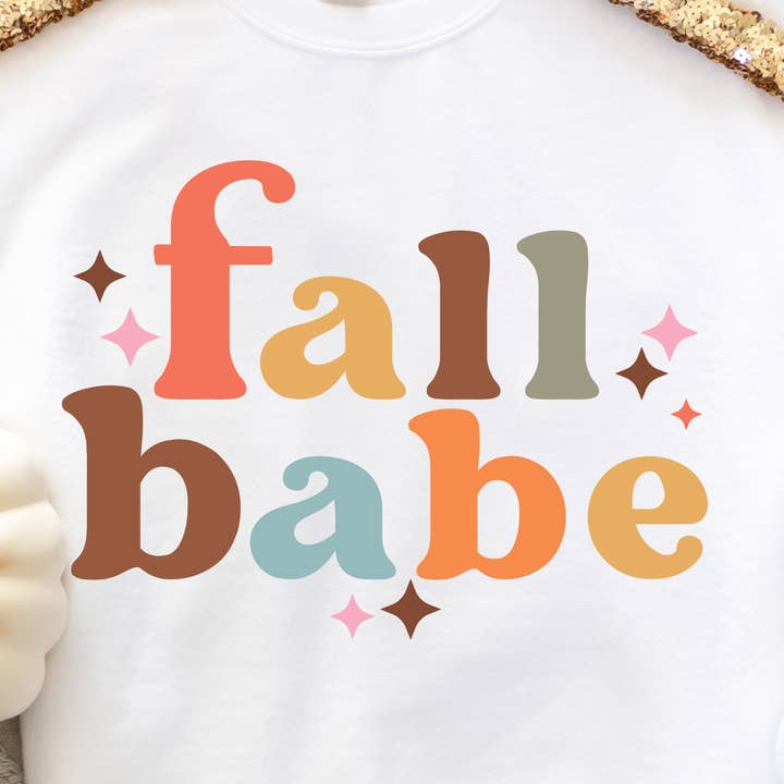 FALL BABE TRANSFER - DTF Transfer for wholesale by Sassy and Sublime
