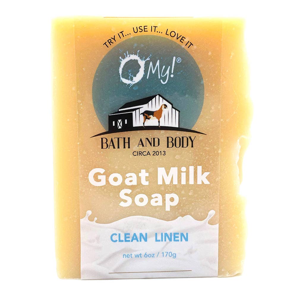 O My! Bath and Body - Vente Pains de savon - O mai ! Savon au lait de chèvre 6 oz | Fabriqué avec du lait de chèvre frais de la ferme | Sans parabens et plus | Fabriqué à la main aux États-Unis4