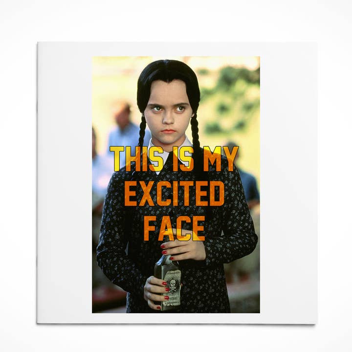 Halloween-Karte | Mittwochs tragen wir Schwarz für den Großhandel von Greeving Cards