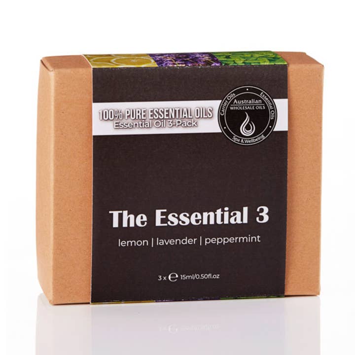 Australian Wholesale Oils - Wholesale Essential oil - Essential Oil Pack - The Essential 3