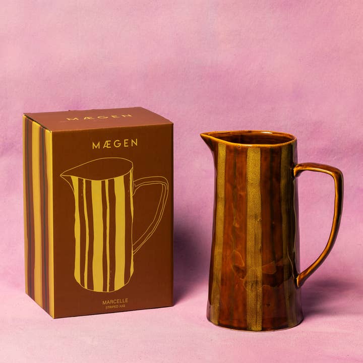 MÆGEN - Wholesale Jug - Ochre/Brown Jug0