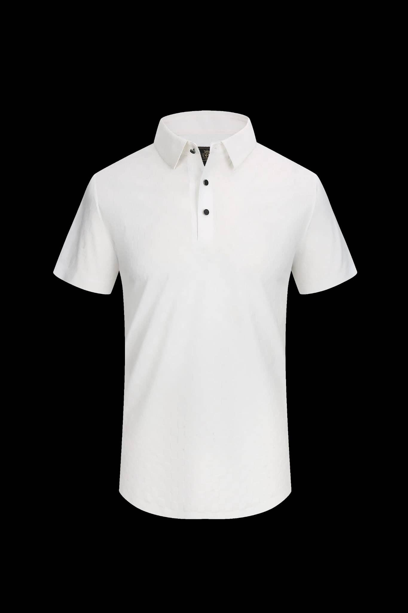 WHITE POLO SHIRT-WHITE for wholesale on Faire0